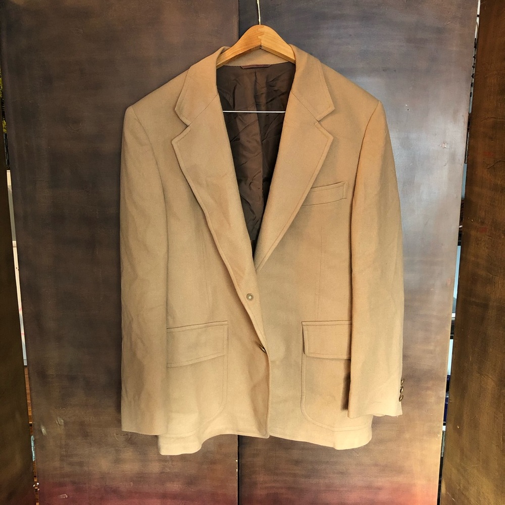 Asher Blazer Tan